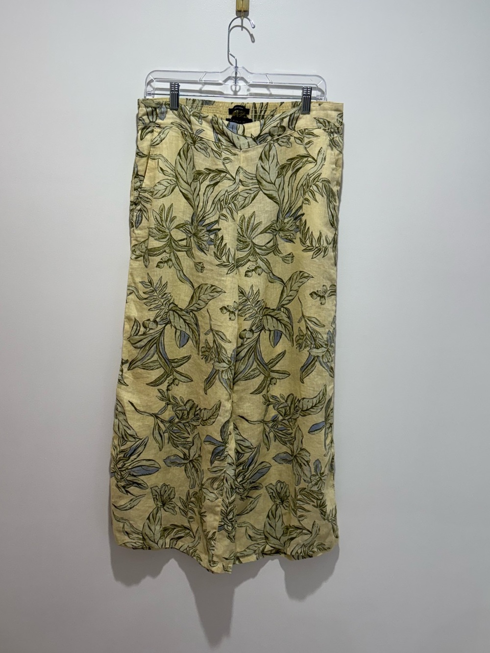 Tahari 100%Linen Floral Women’s Pants